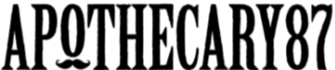 Black Apothecary 87 Logo
