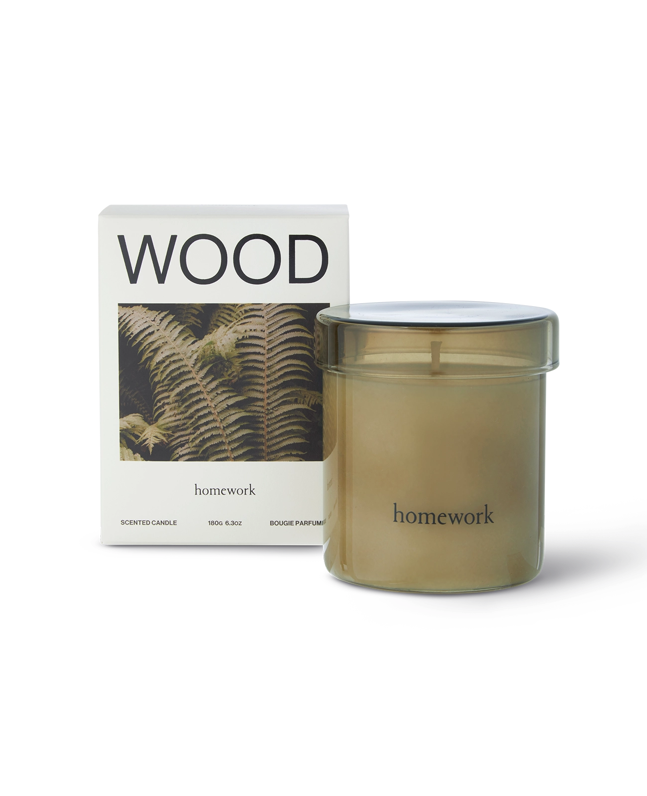 Wood Candle