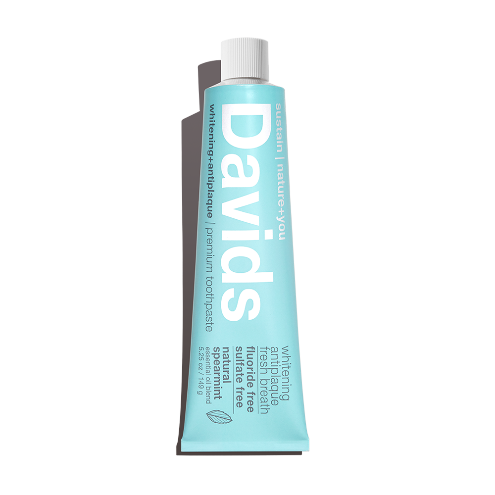 Davids Premium Toothpaste – Spearmint (5.25 oz)