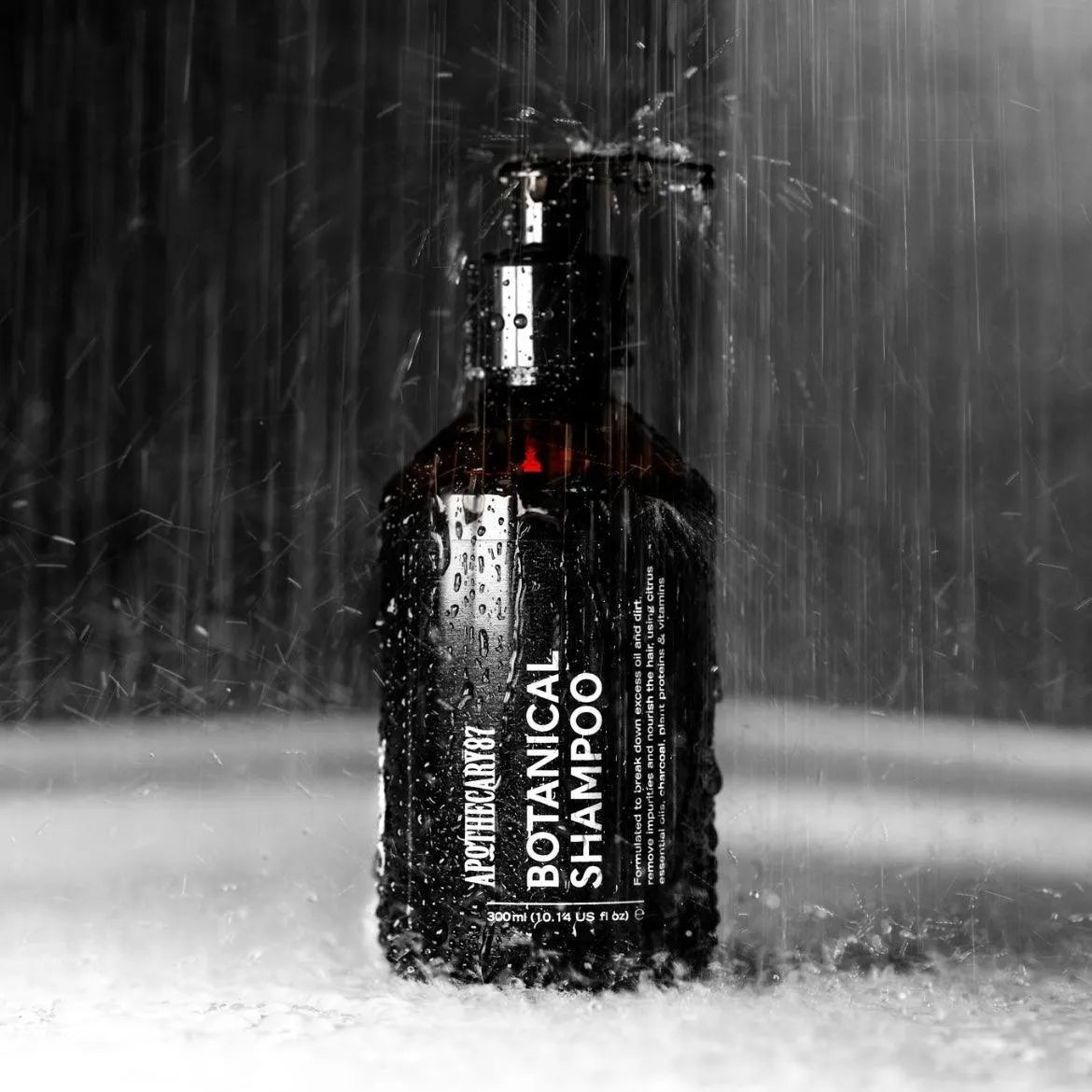 Apothecary 87 daily use Botanical Shampoo in shower for hair wash