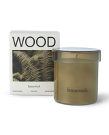 Wood Candle