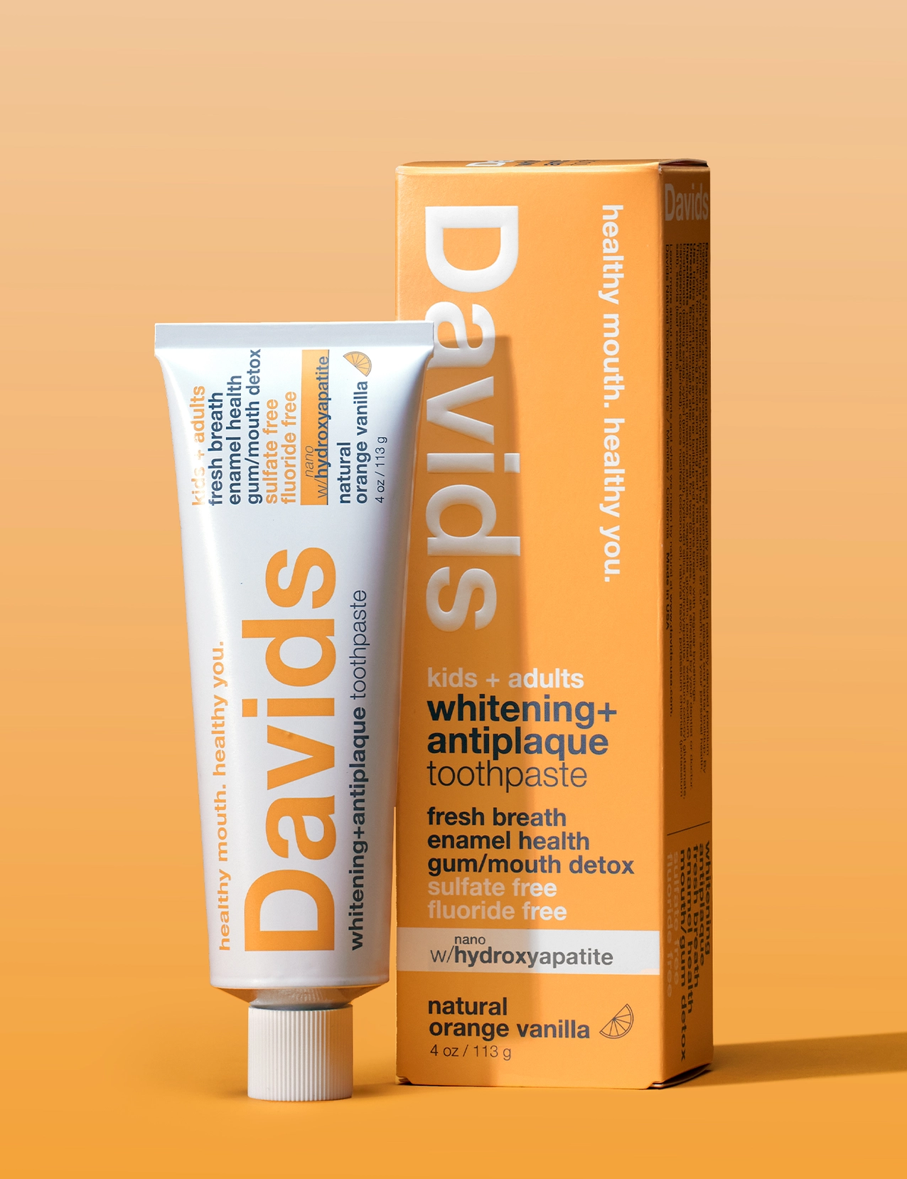 Hydroxi™ Kids + Adults Toothpaste - Orange Vanilla